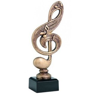 Figur Notenschlssel 22,5 cm inkl. Gravur