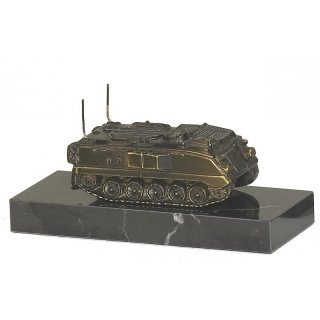 Figur Panzer vergoldet 6cm