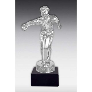 Figur Petanque glanz-silber