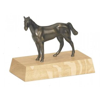 Figur Pferd   versilbert 14cm