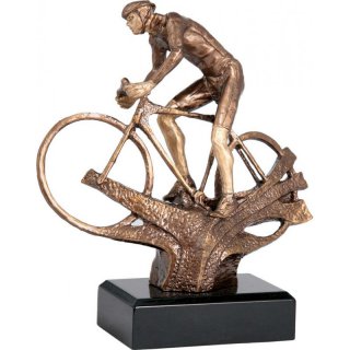 Figur Radsport Mountainbike H=21cm inkl. Gravur