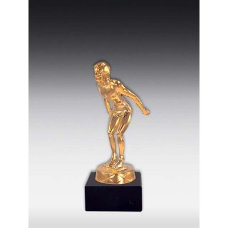 Figur Schwimmer Bronze, Glanz-Gold, Glanz-Silber oder  Versilbert-geschwrzt ca. 15cm