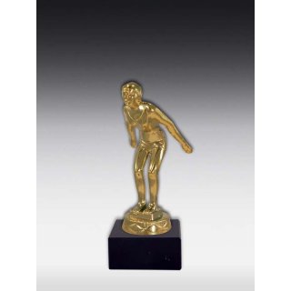 Figur Schwimmerin Bronze