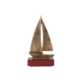 Figur Segelboot 26,5 cm inkl. Gravur