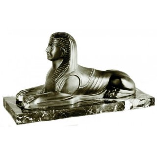 Figur Sphinx von Gizeh  bronziert 19X35cm