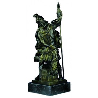 Figur St. Florian bronziert 39cm