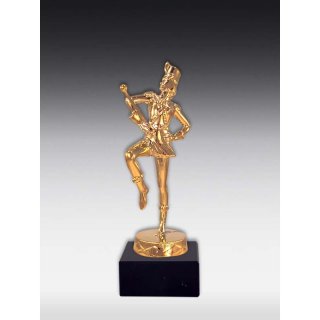 Figur Tanzmariechen Bronze, Glanz-Gold, Glanz-Silber oder  Versilbert-geschwrzt ca. 15cm