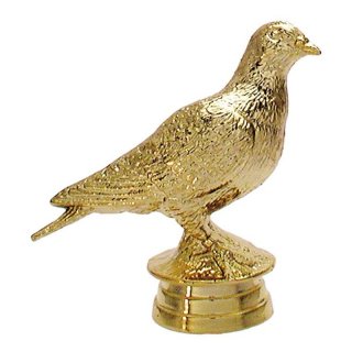 Figur Taube gold 88mm
