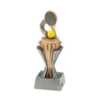 Figur Tennis auf Stnder Stockholm h=190mm inkl. Wunschgravur