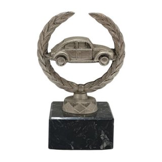 Figur VW K�fer Metall  Alt-Silberfarben 13cm