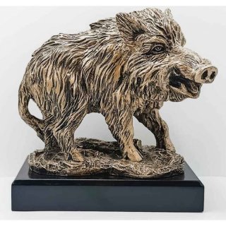 Figur Wildschein 22x21cm inkl. Gravur