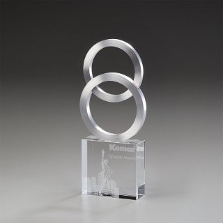 Fusion Kristallglas-Award  220mm inkl. Gravur