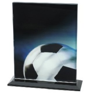 Glasstnder Fussball h200 b150
