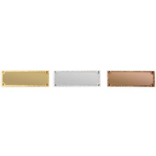 Gravurschild 73x28 gold