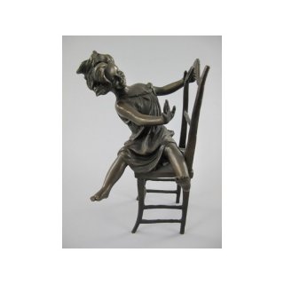 Gremegro Figur Bronze H.23cm