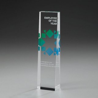 Heaven Obelisk Kristallglas Award 250mm inkl. Gravur