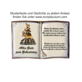 Keramikbuch Decoramic 200x130mm  sandfarben, Motiv der Stadt Bremen Stadt Bremenmusikanten