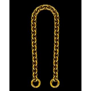 Kette fr Jagdmedaille Anhngerkettchen  bronzefarben 100mm