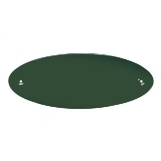 Klassik Oval 17 x 7 cm grn