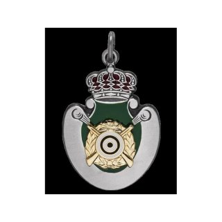 Konigsanhnger, 30 x 37 mm, altsilberfarbig mit se und Ring