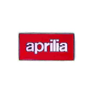 Krawattenklammer APRILIA Logo wei rot