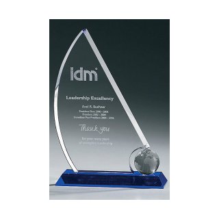 Globe Sail Award 210mm inkl. Gravur