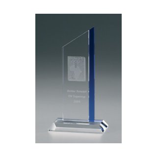 Kristall - Crystal Trophe Kristall - Crystal Peak  Preis ist incl.Text & Logogravur, keine weiteren Kosten