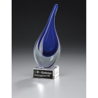 Kristall - Crystal Venezia Award 220 mm, Preis ist incl.Text & Logogravur, keine weiteren Kosten