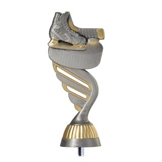 Kunststoff Figur Silber-Gold Dart 158mm