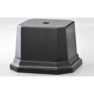 Kunststoff - Sockel 160 X 115 MM Schwarz