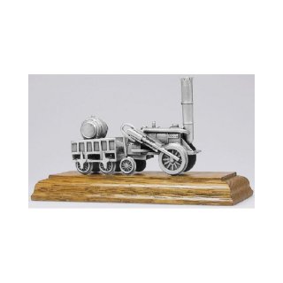 Lokomotive Rocket England 1929 L=75 mm H=55mm aus Zinn ist ohne Sockel
