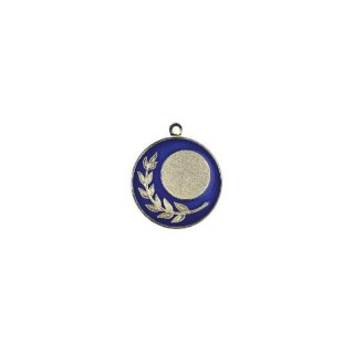 Medaille blau-gold 60 mm
