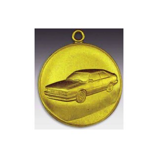 Medaille Audi Cop mit se  50mm, goldfarben in Metall