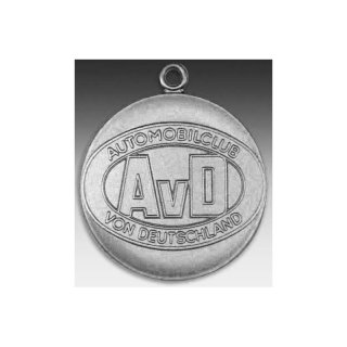 Medaille AvD - Automobil Club mit se  50mm, silberfarben in Metall