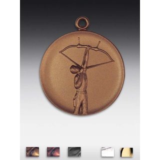 Medaille Belg. Bogenschiessen mit se  50mm, bronzefarben in Metall