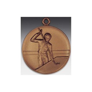 Medaille Billard mit se  50mm, bronzefarben in Metall