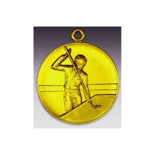 Medaille Billard mit se  50mm, goldfarben in Metall