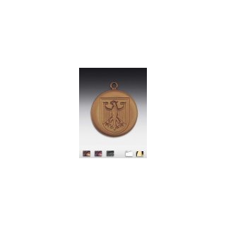 Medaille Bundesadler mit se  50mm,   bronzefarben, siber- oder goldfarben