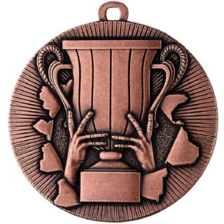 Medaille D=50mm Bronze Neutral Material,   Band  und Montage sind im Preis enthalten