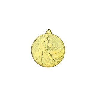 Medaille D=50mm Volleyball gold