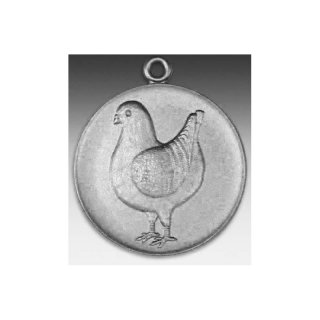 Medaille Engl. Modena mit se  50mm, silberfarben in Metall