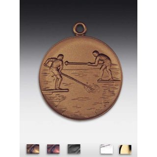Medaille Fischerstechen mit se  50mm, bronzefarben in Metall