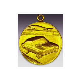 Medaille Ford - Capri mit se  50mm, goldfarben in Metall