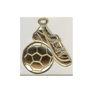 Medaille Fuball/Schuh gold