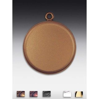 Medaille Gewlbt u. glatt mit se  50mm,   bronzefarben, siber- oder goldfarben