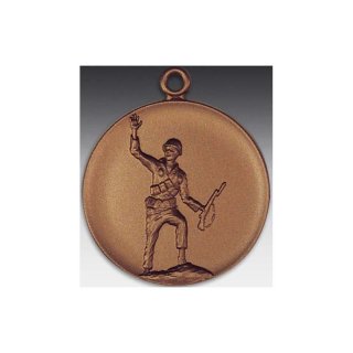 Medaille Infantrist mit se  50mm, bronzefarben in Metall