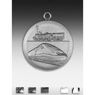 Medaille Intercity IC und Adler mit �se  50mm, silberfarben in Metall