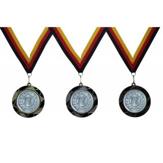 Medaille  Jubilum 75 D=70mm in 3D, inkl.  22mm Band, 3er Serie