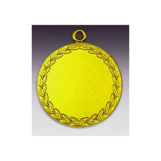 Medaille Neutral mit se  50mm, goldfarben in Metall