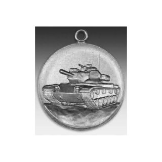 Medaille Panzer MA60 2A mit se  50mm, silberfarben in Metall